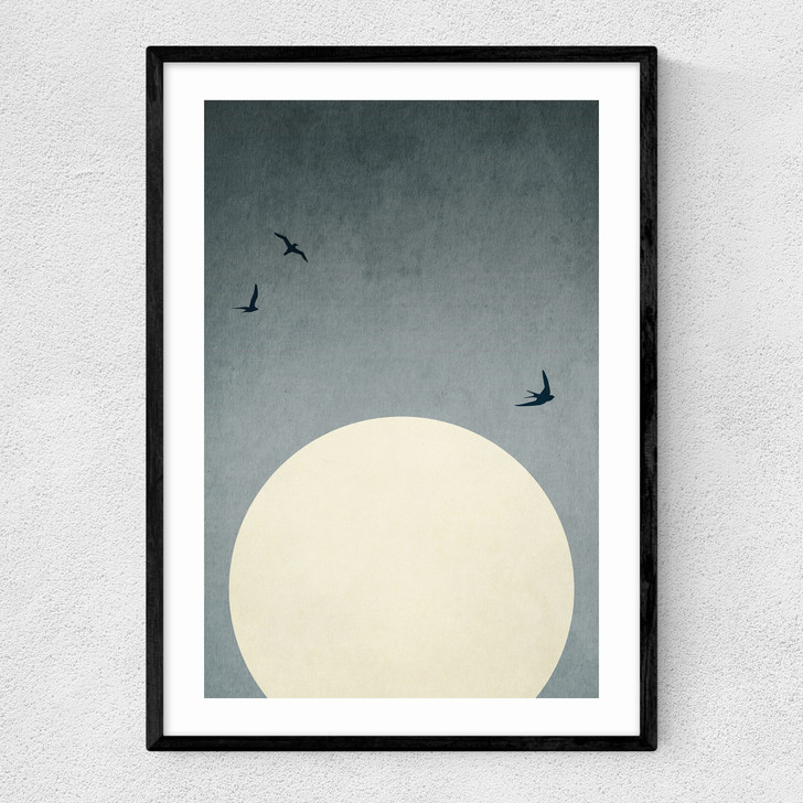 Moonshine Dancers Narrow Black Frame