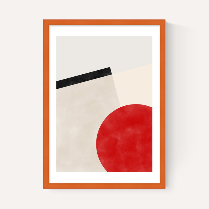 Pink & Red Graphic Poster III