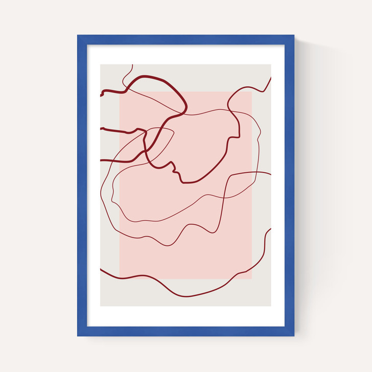 Pink & Red Lines