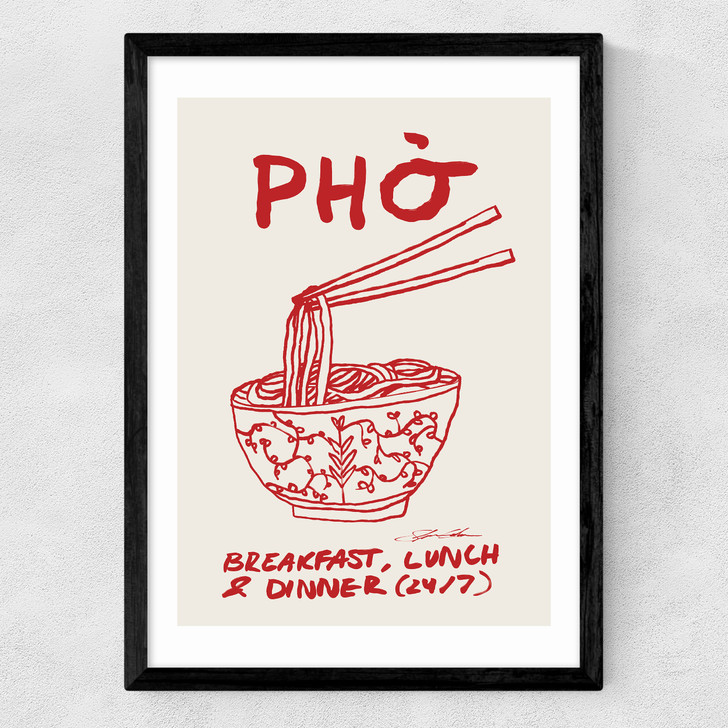 Pho Medium Black Frame