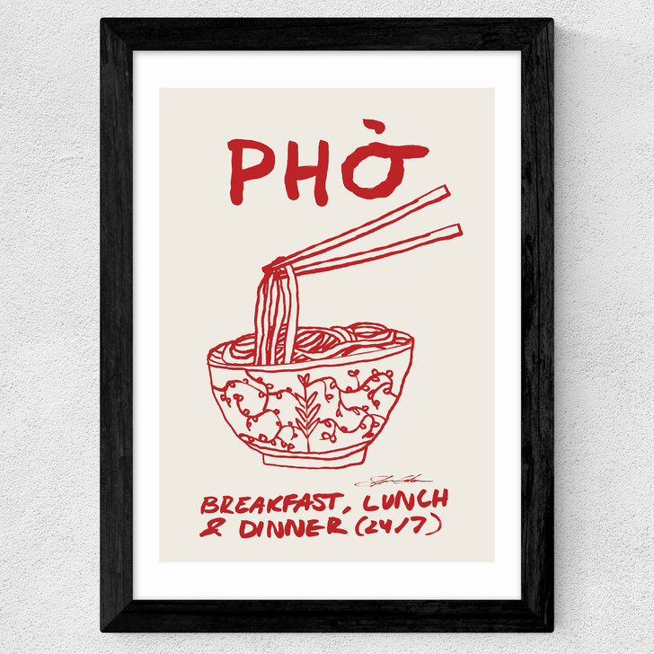 Pho Wide Black Frame