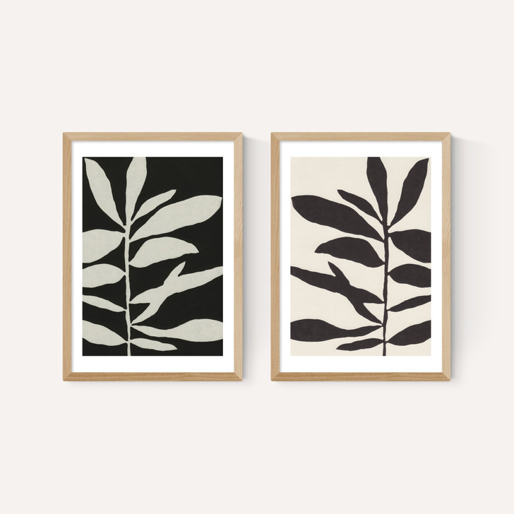 Linocut Branch Set