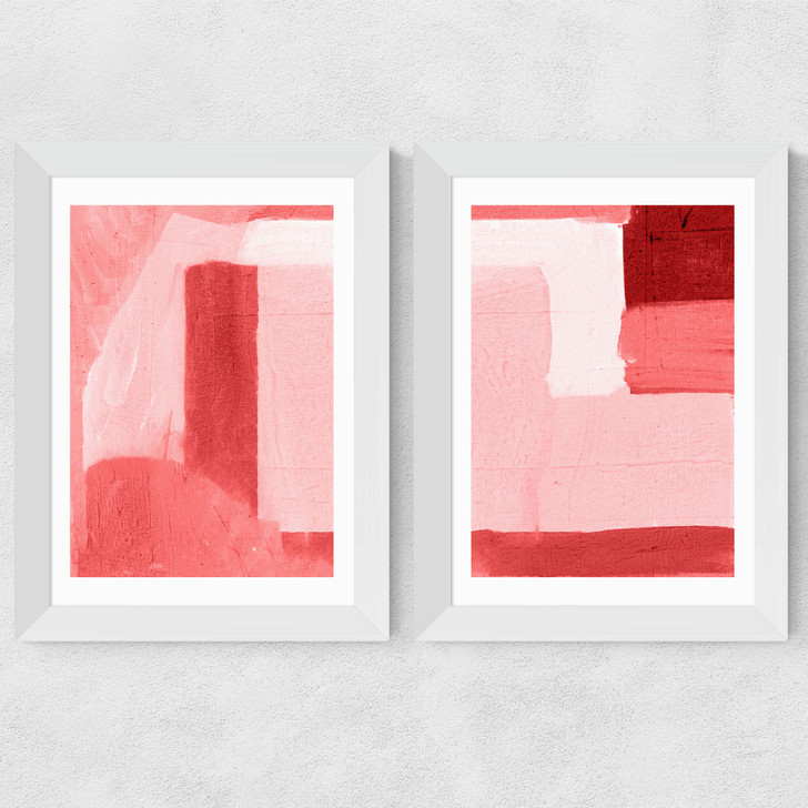 Base Set Wide White Frame