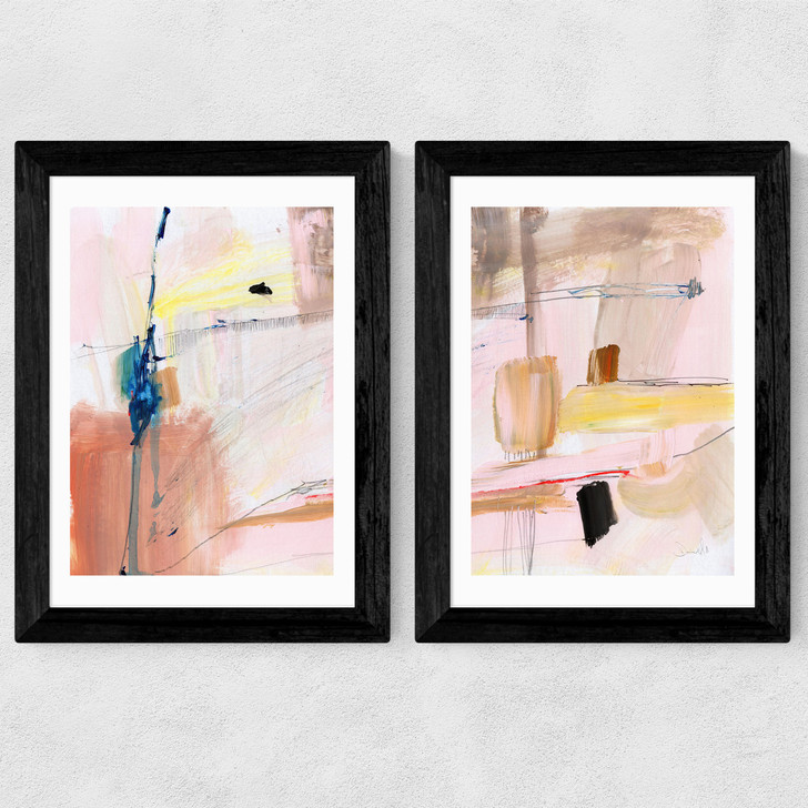 Pink Escape Set Wide Black Frame