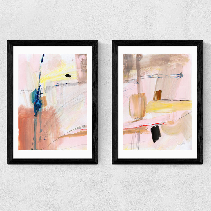 Pink Escape Set Medium Black Frame