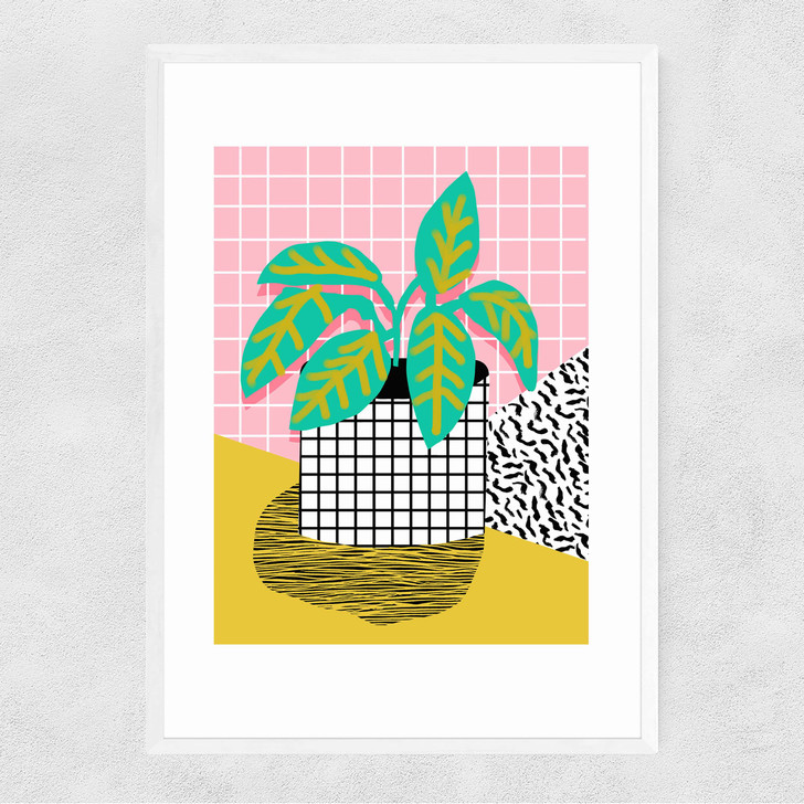 Get Real Narrow White Frame