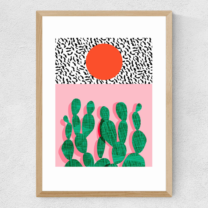 Jazz by Wacka Medium Oak Frame