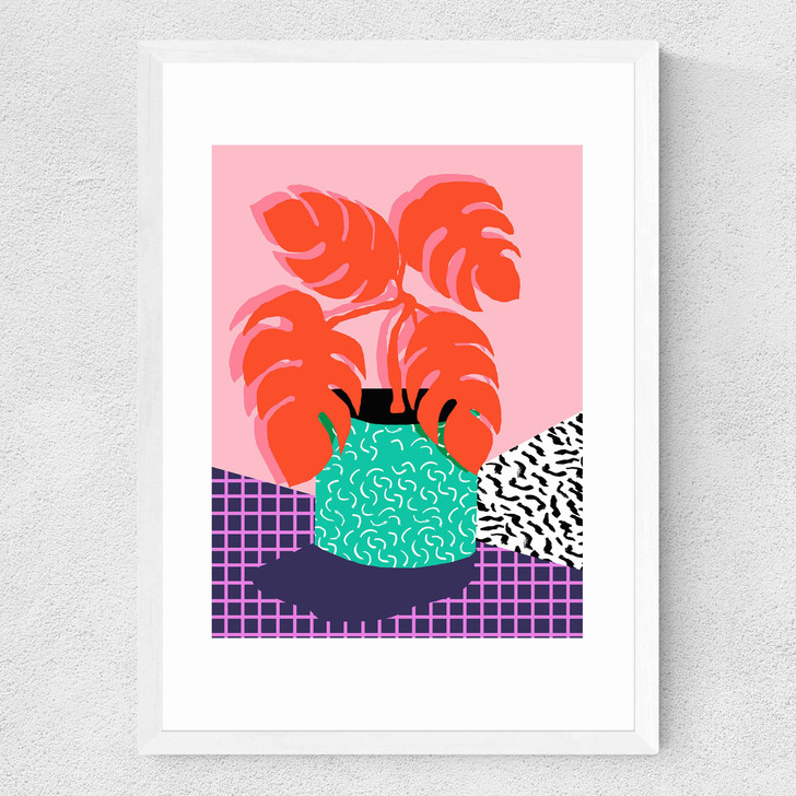 Mung Medium White Frame