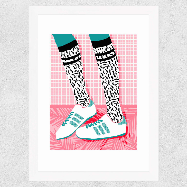 Aiight Wide White Frame