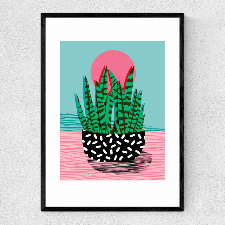 Amped Narrow Black Frame