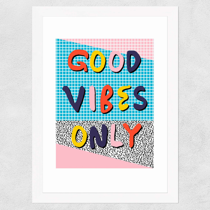 Check It Wide White Frame