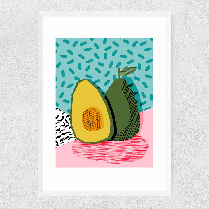 Choice Narrow White Frame