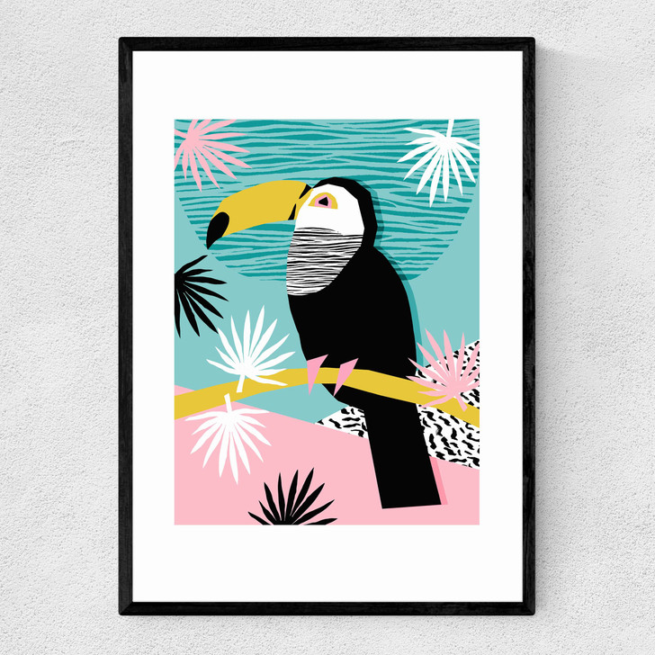 Loopy Narrow Black Frame