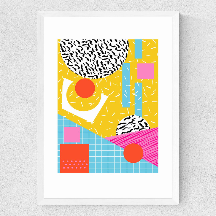 Homefry Medium White Frame