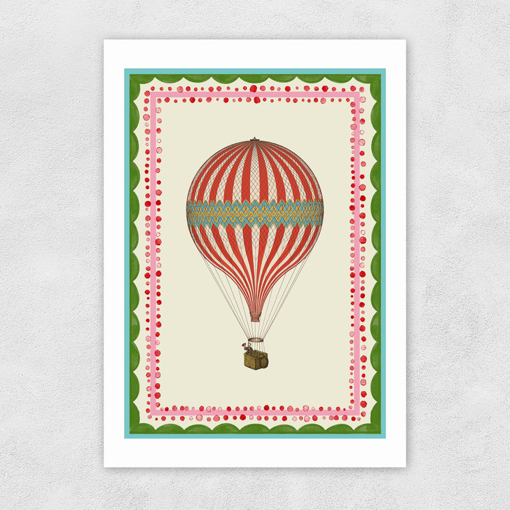 Carnival Hot Air Balloon by Carrie Neely
