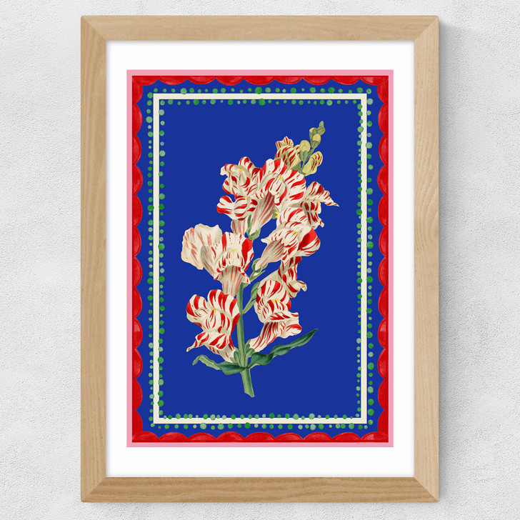 Carnival Snapdragon Wide Oak Frame