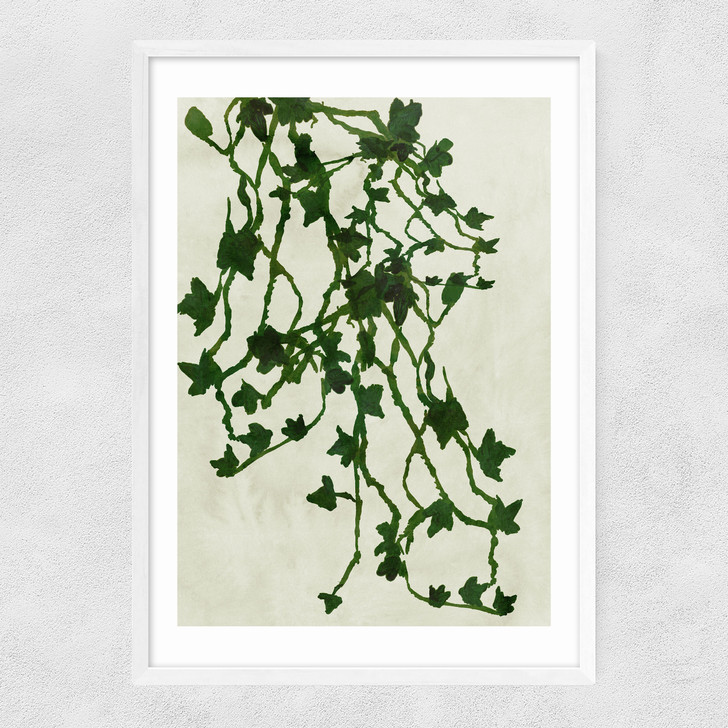 Shadow Garden Narrow White Frame