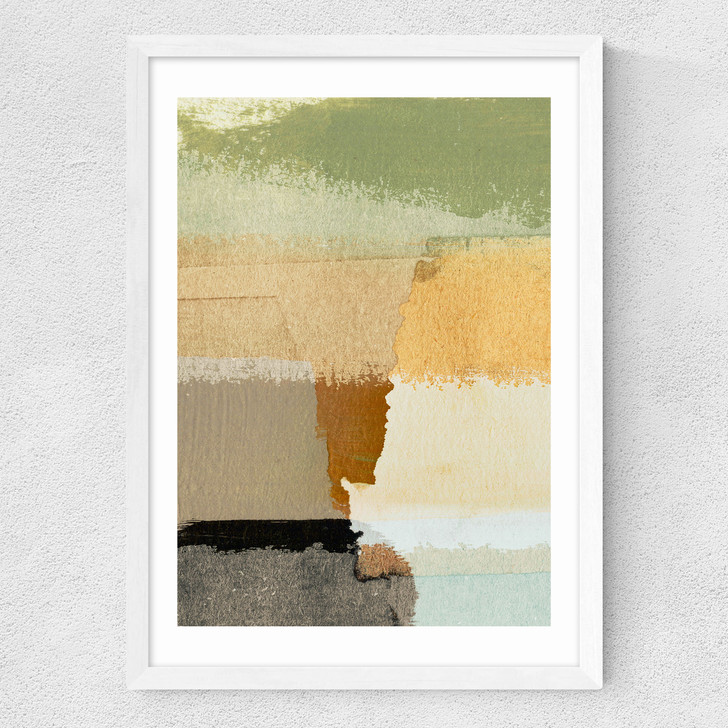 Alive I Medium White Frame