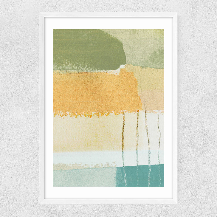 Alive II Narrow White Frame
