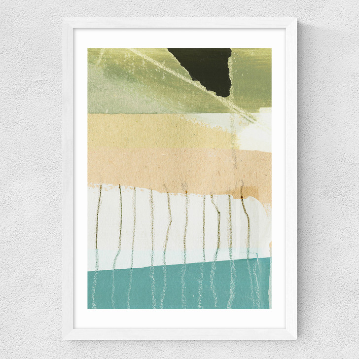 Alive III Medium White Frame