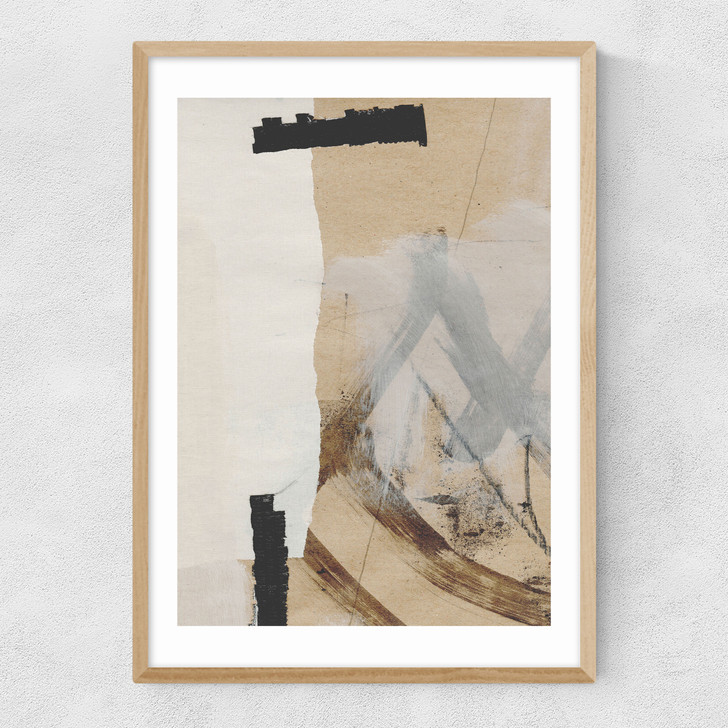 Reunion I Narrow Oak Frame