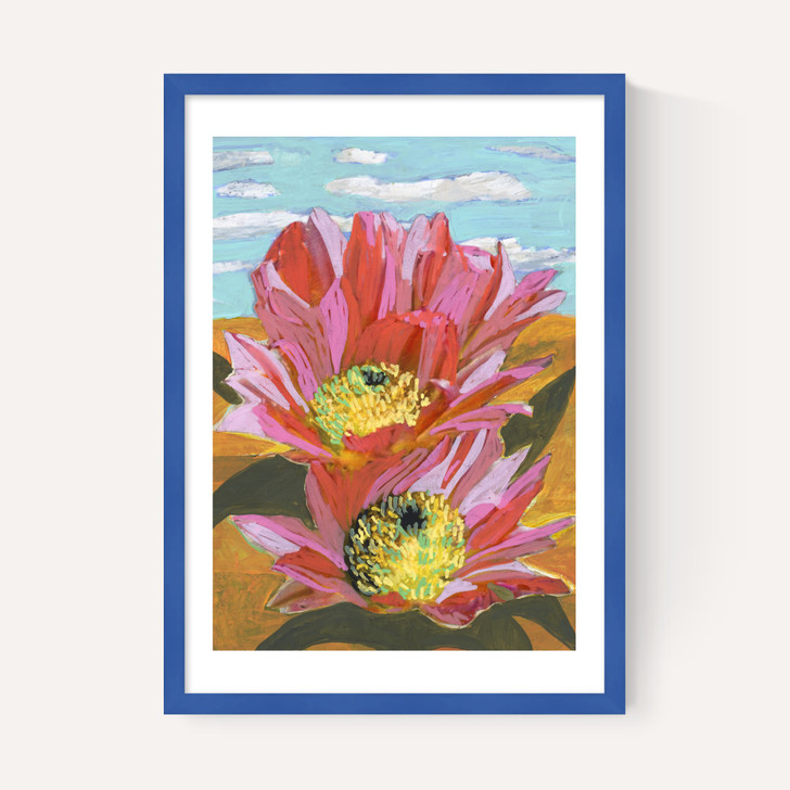 Pink Desert Cactus Flower