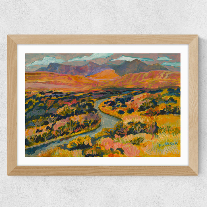 River Wide Oak Frame