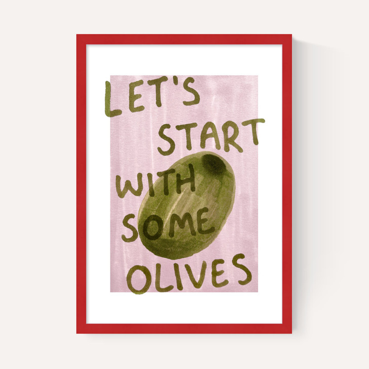 Let's Start With Some Olives