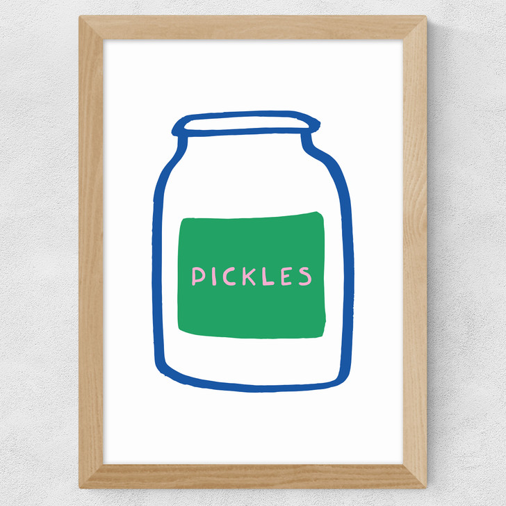 Pickles Wide Oak Frame
