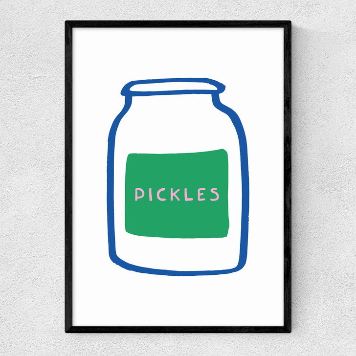 Pickles Narrow Black Frame