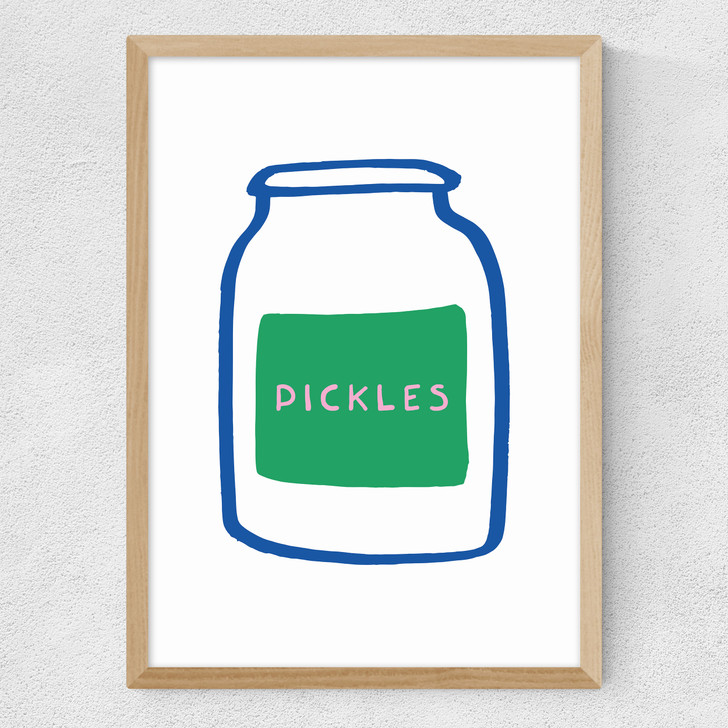 Pickles Medium Oak Frame