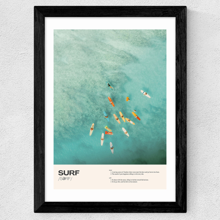 Surf Wide Black Frame