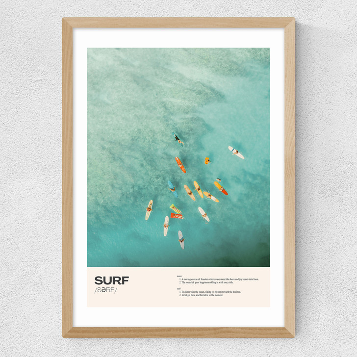 Surf Medium Oak Frame