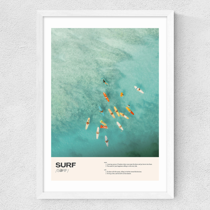 Surf Medium White Frame
