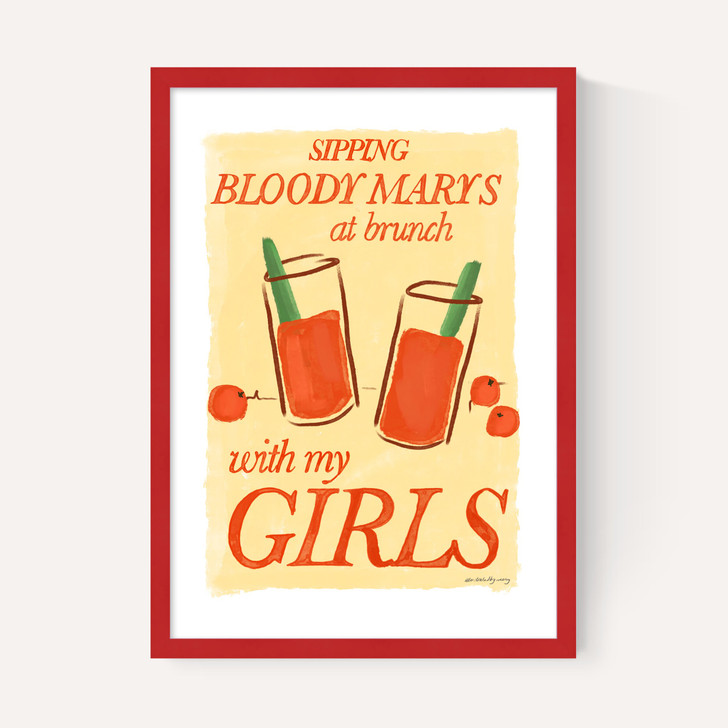 Bloody Mary's at Brunch with My Girls