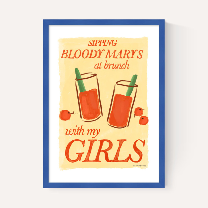 Bloody Mary's at Brunch with My Girls