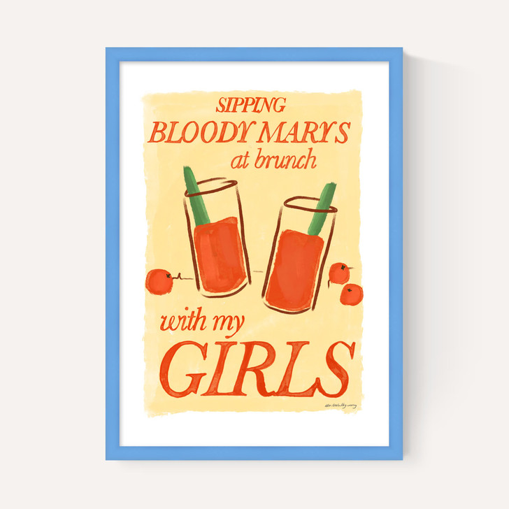 Bloody Mary's at Brunch with My Girls