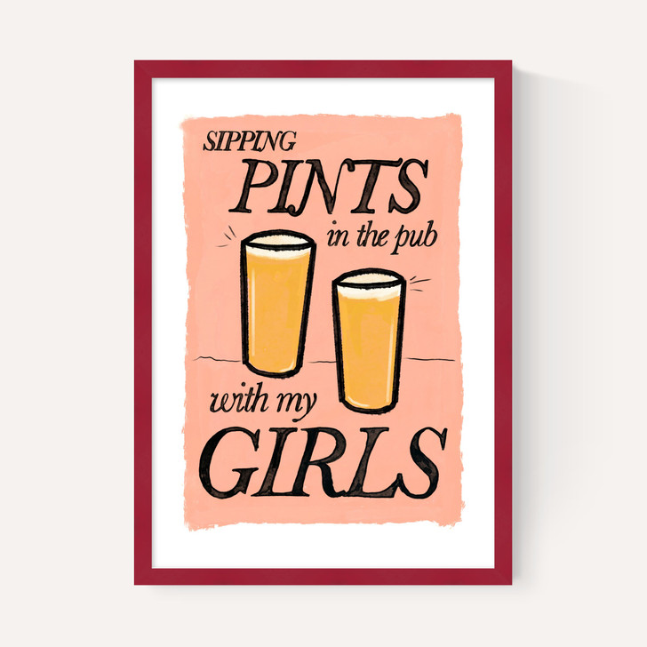 Pints in the Pub with My Girls