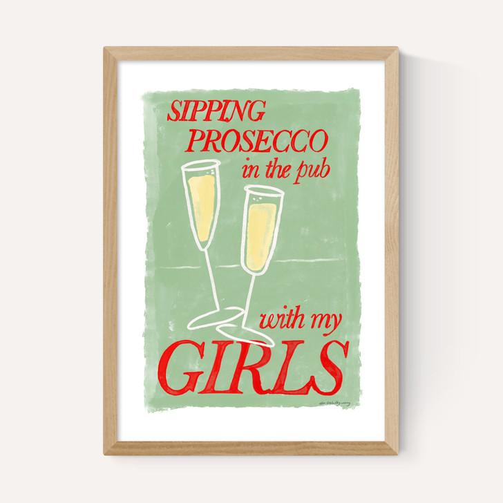 Prosecco in the Pub with My Girls