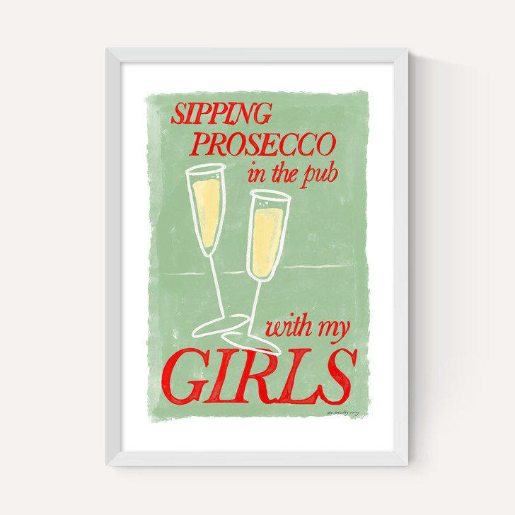 Prosecco in the Pub with My Girls