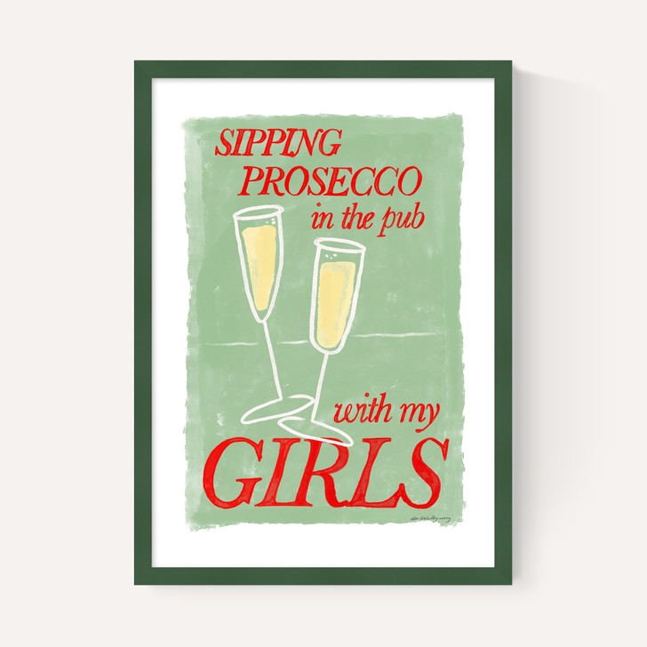 Prosecco in the Pub with My Girls