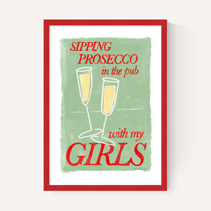 Prosecco in the Pub with My Girls