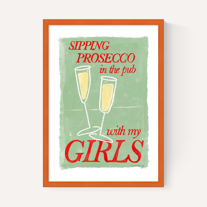 Prosecco in the Pub with My Girls