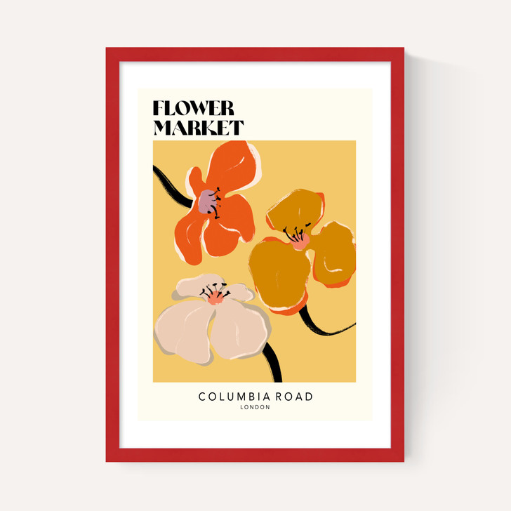Columbia Road: Warm Blooms