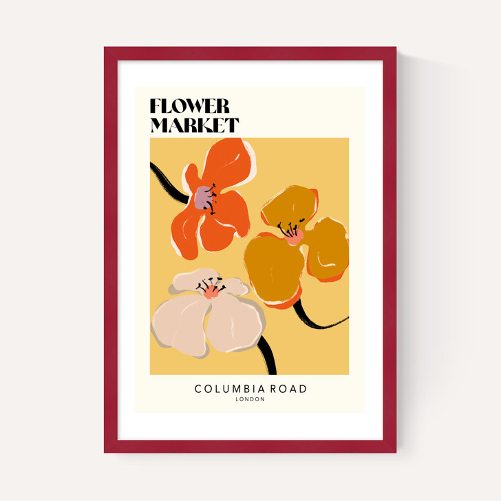 Columbia Road: Warm Blooms
