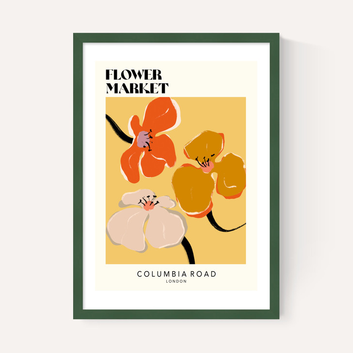 Columbia Road: Warm Blooms