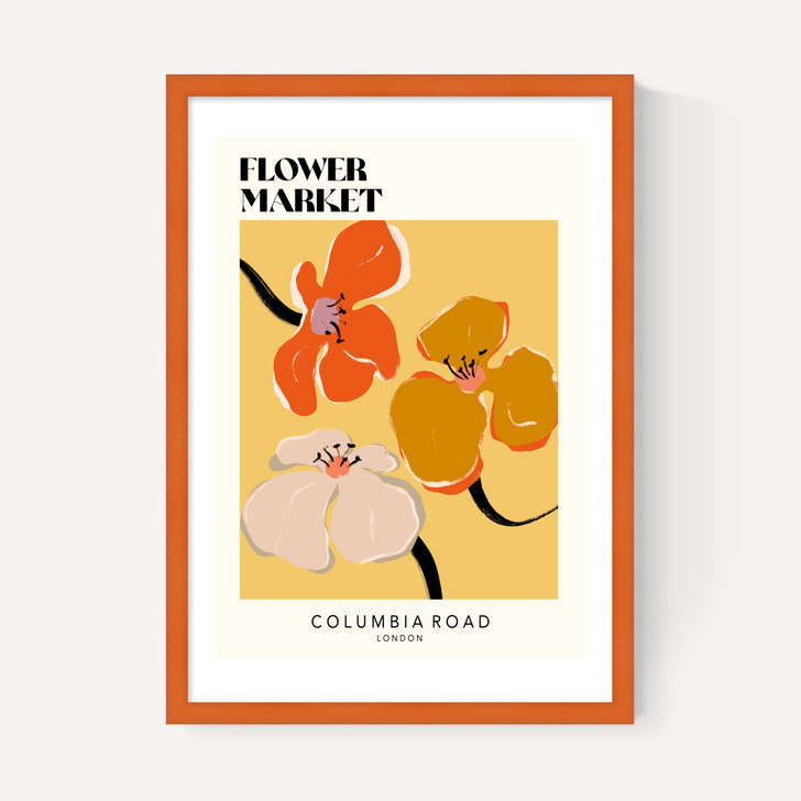 Columbia Road: Warm Blooms