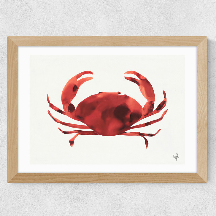 Crabs Tale Wide Oak Frame