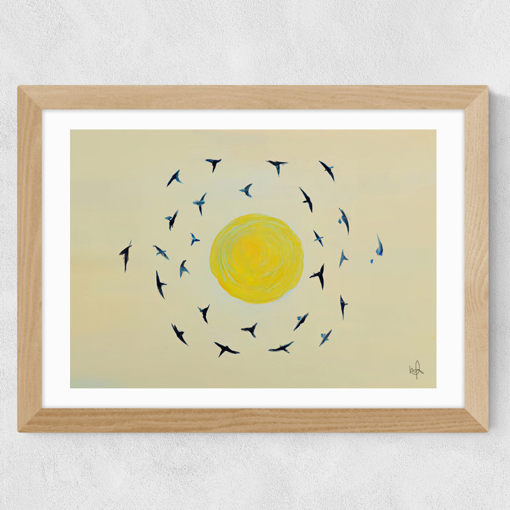 Fly Away With Me Wide Oak Frame