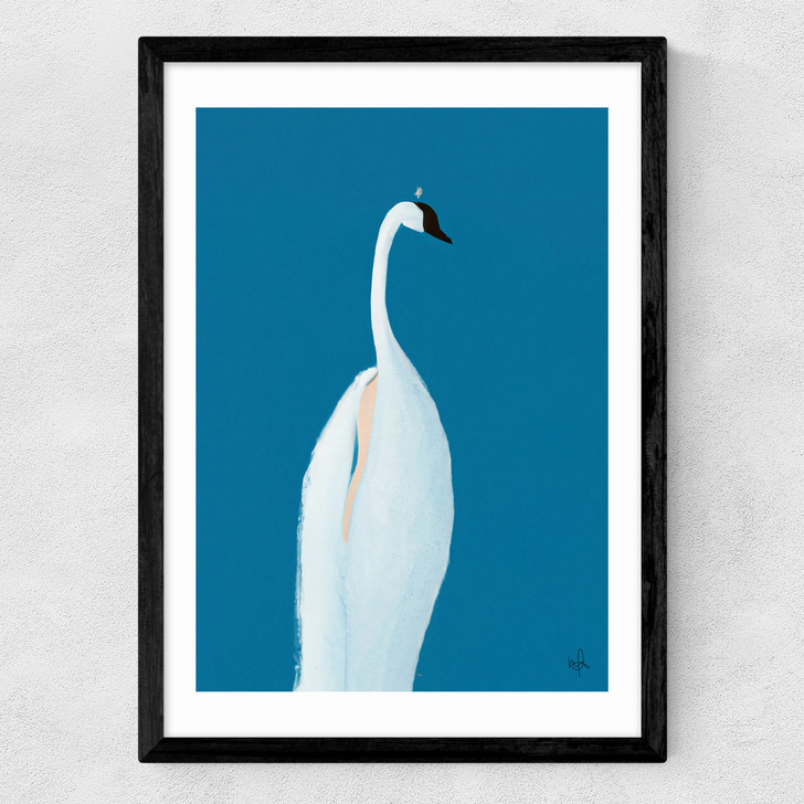 Swan Maybe Medium Black Frame
